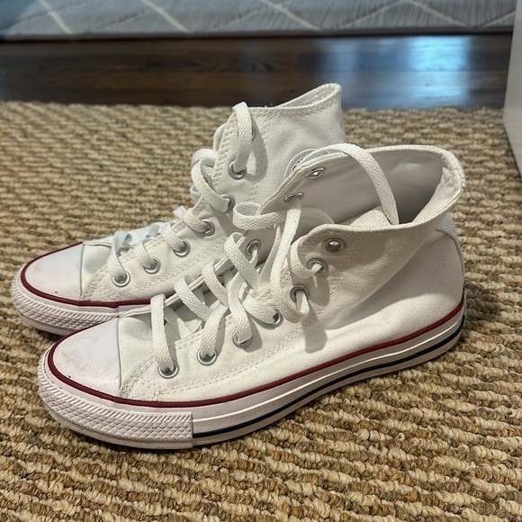 High top white converse - Picture 2 of 4